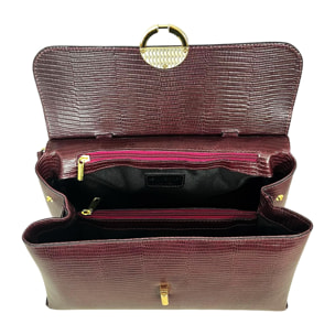 Borsa a mano Cheval Firenze Evelyn Bordeaux