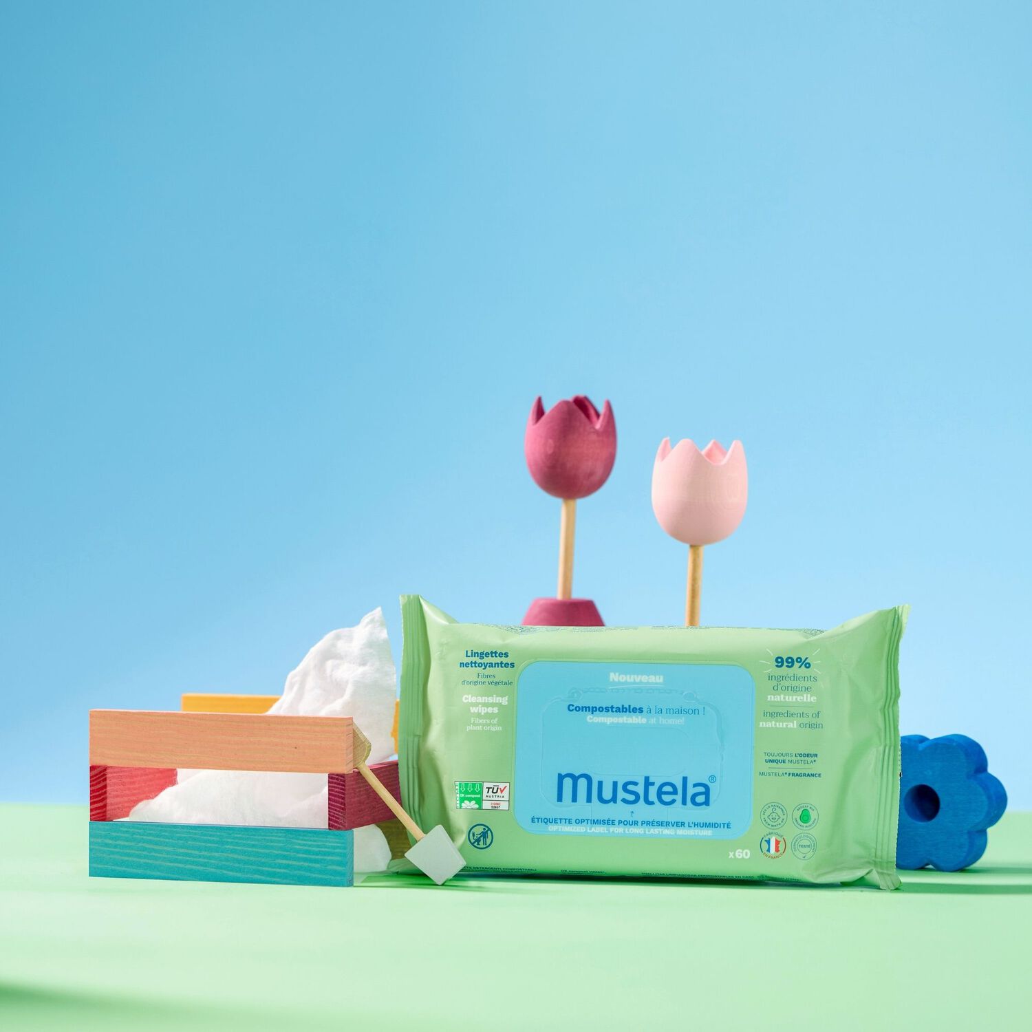 Lingettes Nettoyantes - Compostables à la Maison