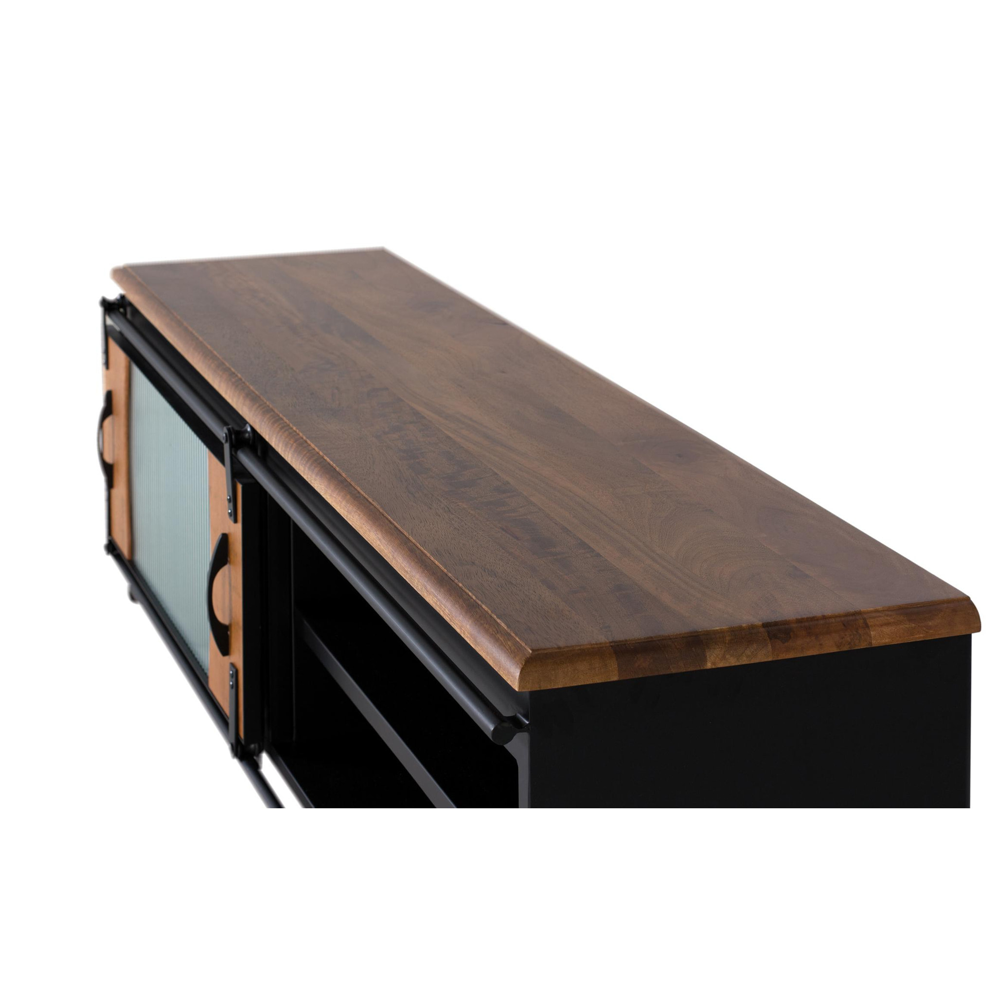 Mueble TV de Madera de Mango 160 Cm Estilo Industrial
