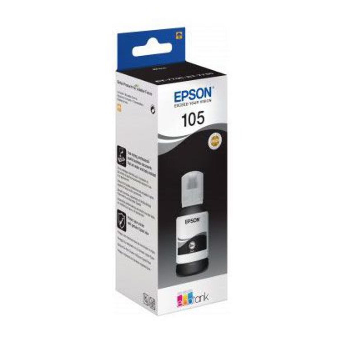 Cartouche d'encre EPSON Ecotank Bouteille 105 Noir