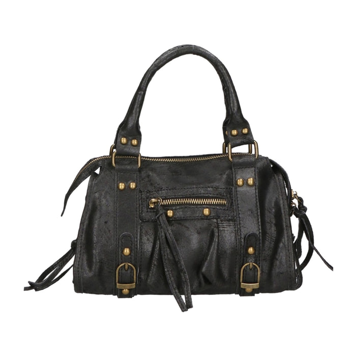 Borsa a spalla da donna - Modello Erisia - Vera pelle - 25.0 x 15.0 x 10.0 cm