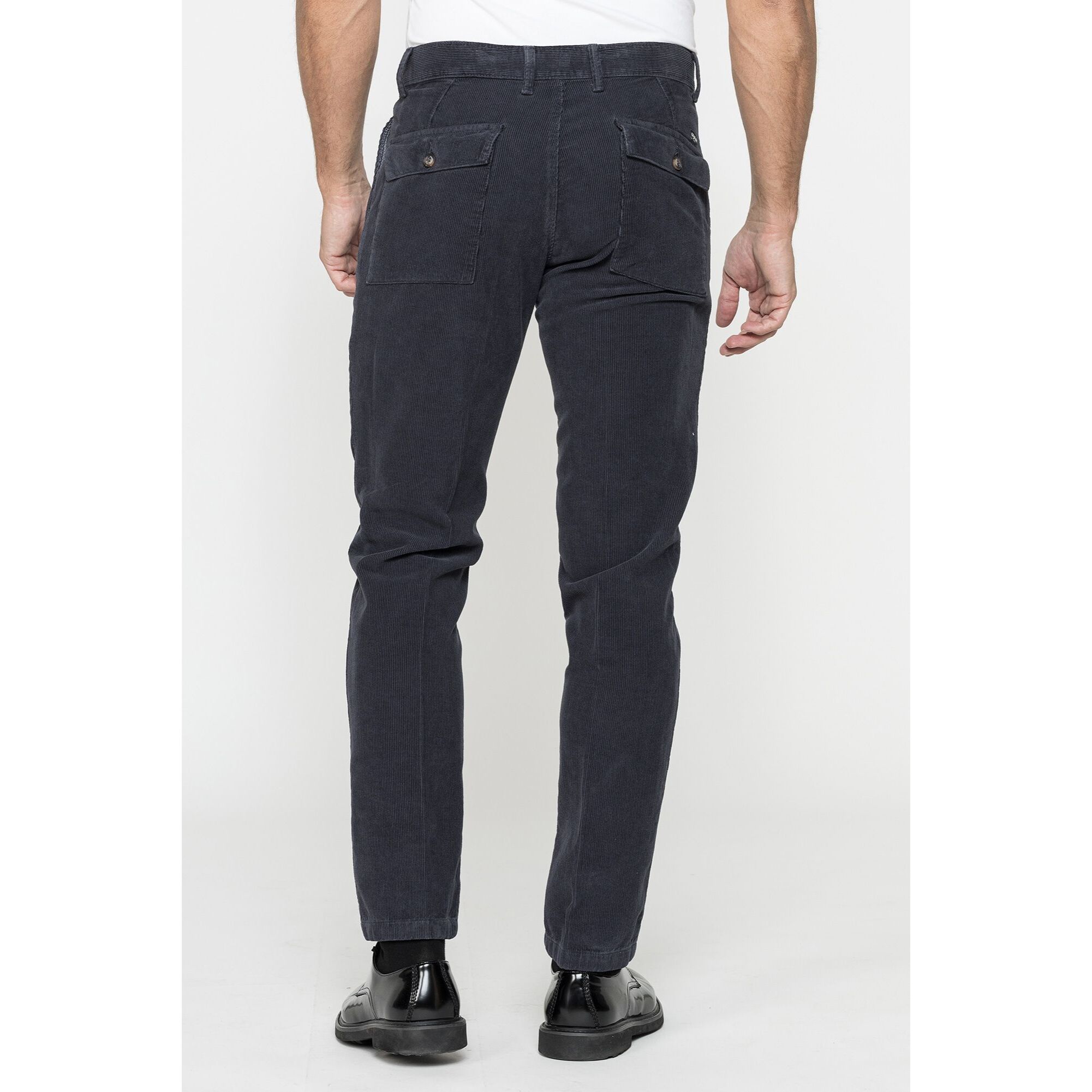 CHINO MOD. 610 REGOALRE IN VELLUTO 1000 RIGHE DA 12 oz.