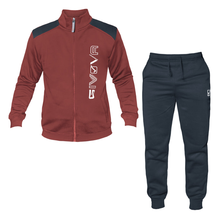 Set Homewear Uomo GIVOVA Felpato Full Zip