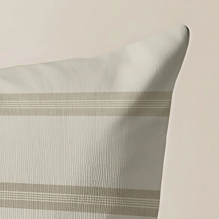 Housse de coussin Nua Beige - 100% coton - Beige - 30x50 cm