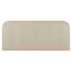 Cabecero Saona Beige, grosor 8cm botones en capitoné