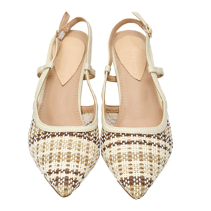 Decolletè con cinturino regolabile - tacco 8,5 cm