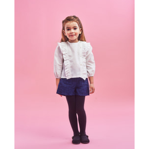 SHORT TWEED AZUL ELÉCTRICO