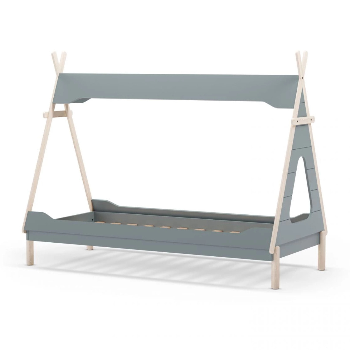 Cama Tipi Nest Verde Brent - Oak Soft