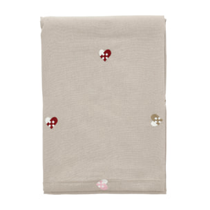 Nappe Christmas Hearts Embroidery