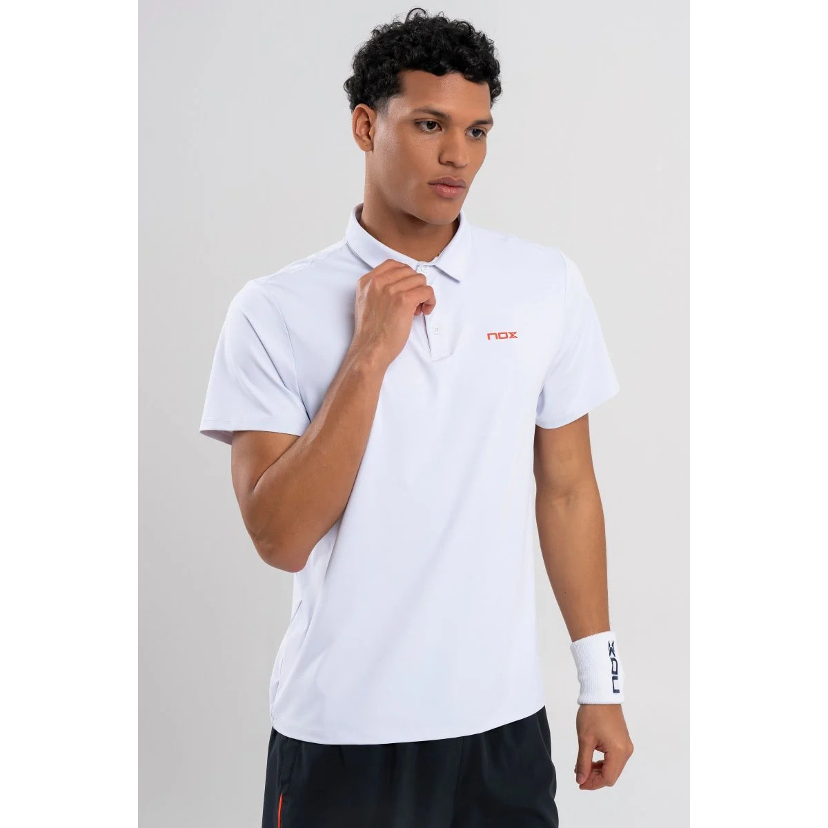 Polo deportivo hombre TEAM blanco