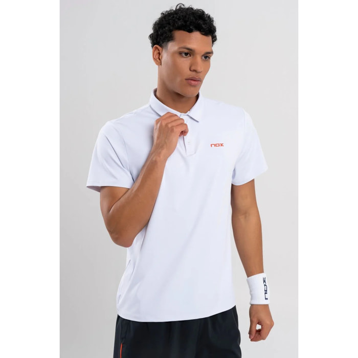 Polo deportivo hombre TEAM blanco