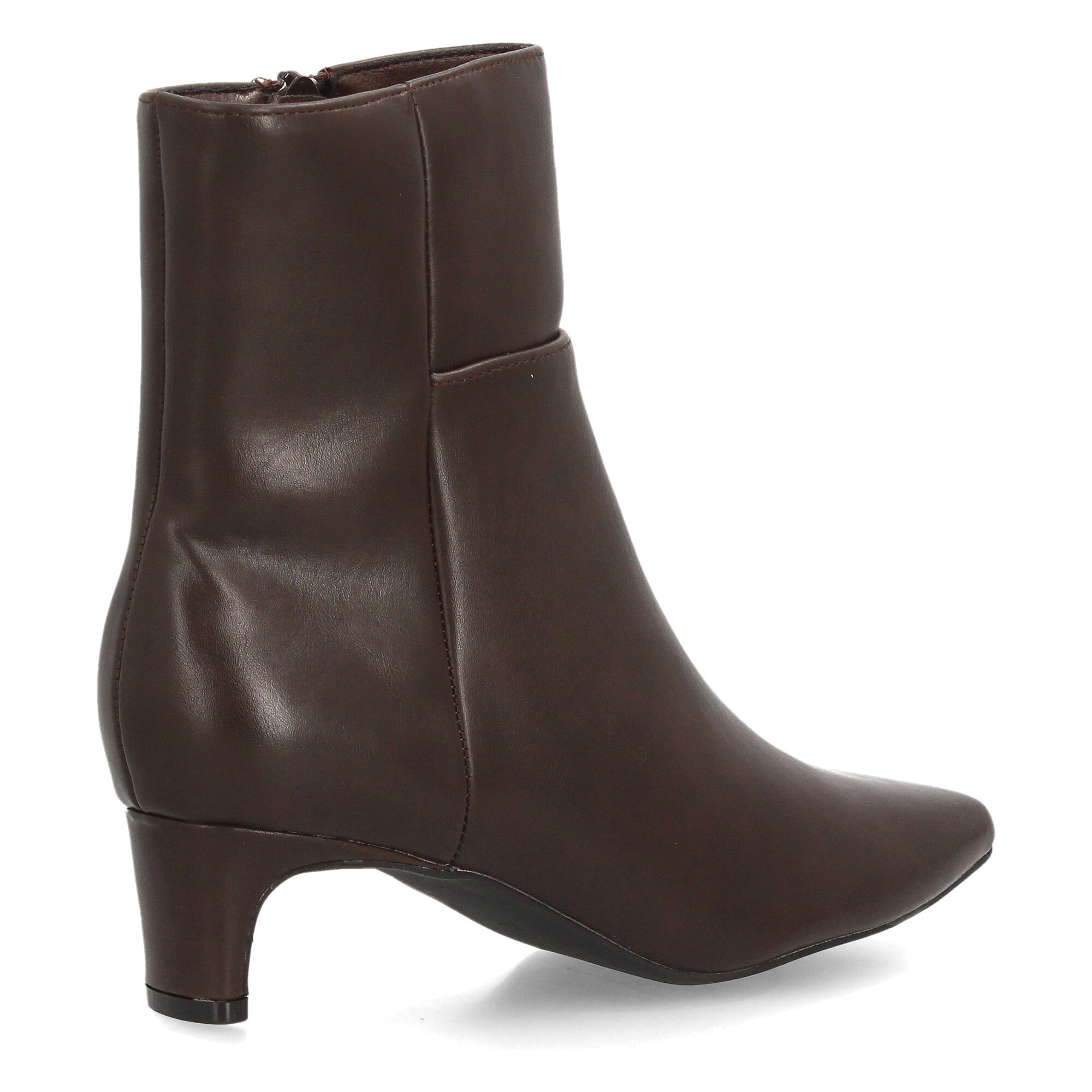 Botines elegantes de tacón bajo femenino