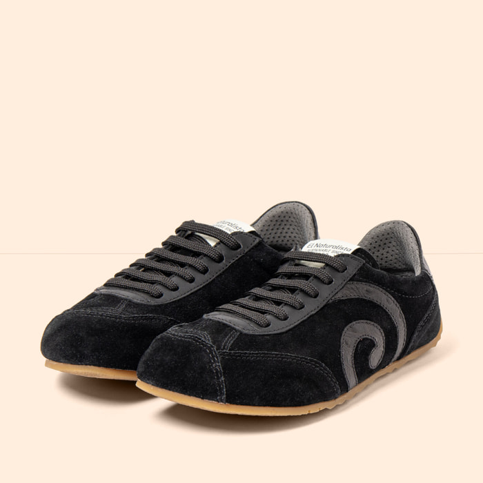Zapatos N5934 MULTI LEATHER OSTRICH BLACK/ONDINA color Ostrich black
