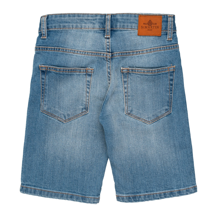 Bermuda denim 5 tasche