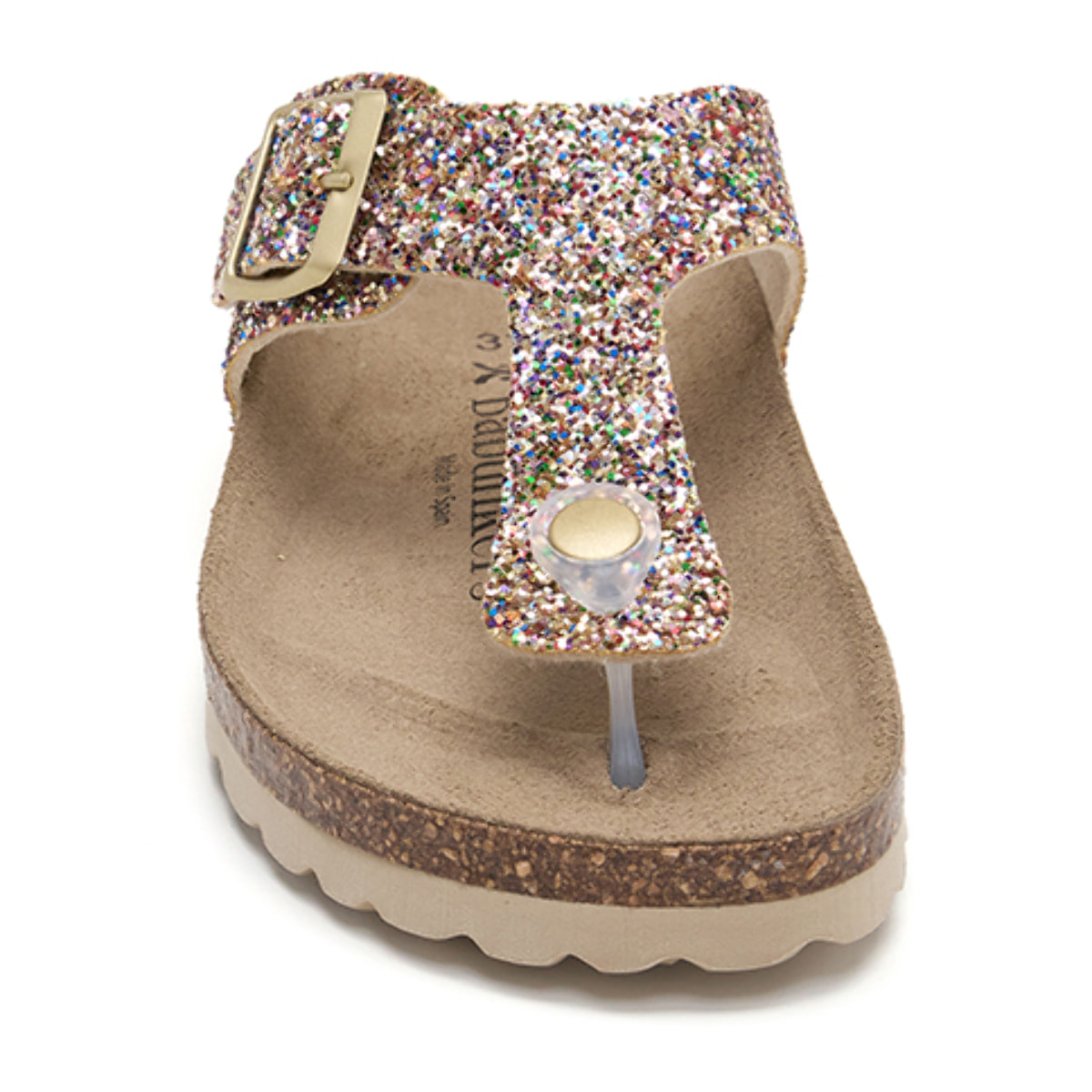 SANDALIA BABUNKERS DORADO