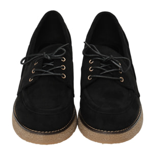 Mocassino stringato - tacco 4,0 cm