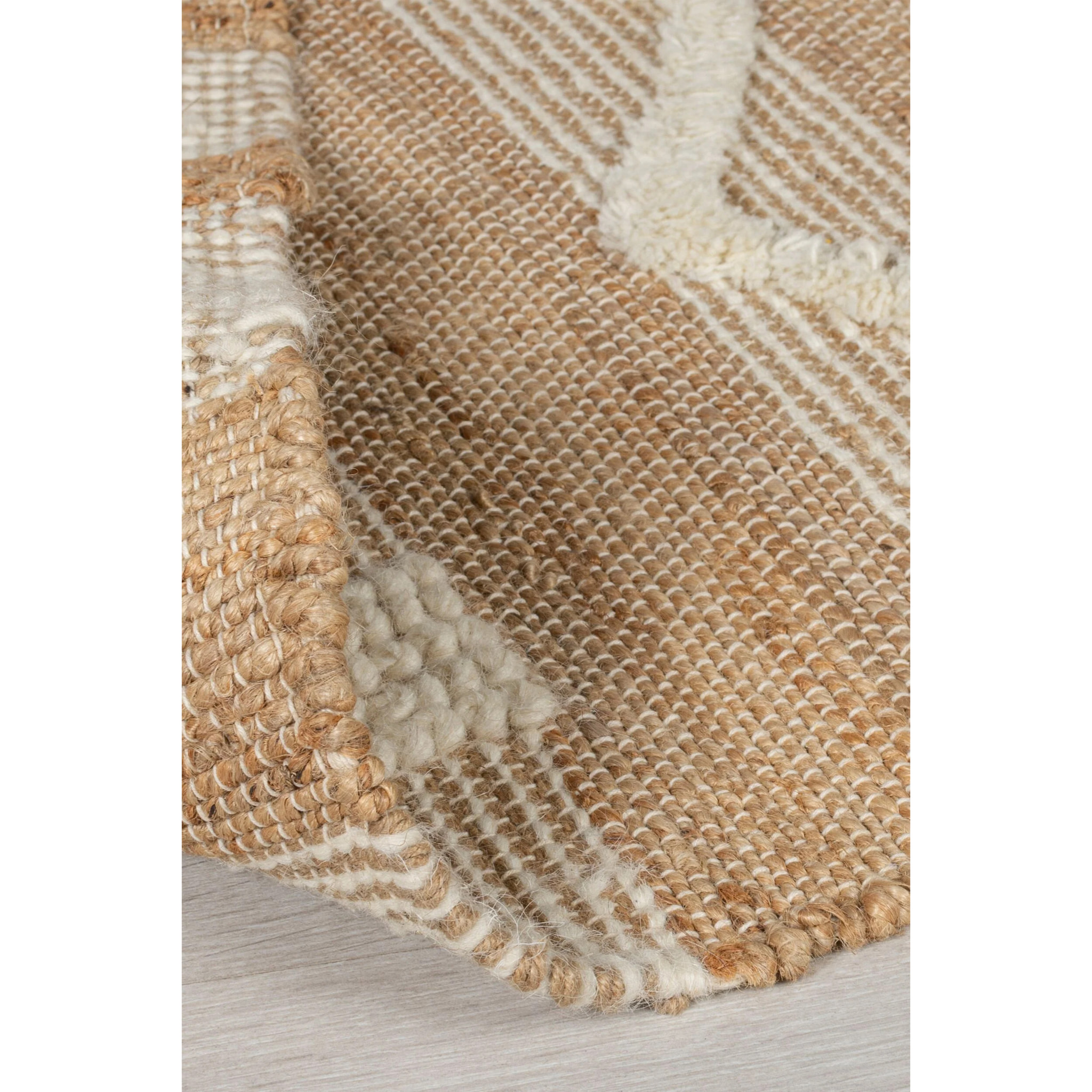 Tapis en jute rectangle MEDINA