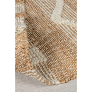 Tapis en jute rectangle MEDINA