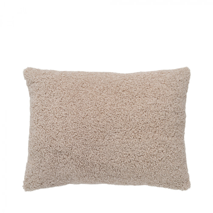 Tavira - Coussin en bouclette 45x60cm : Couleur - Sable.