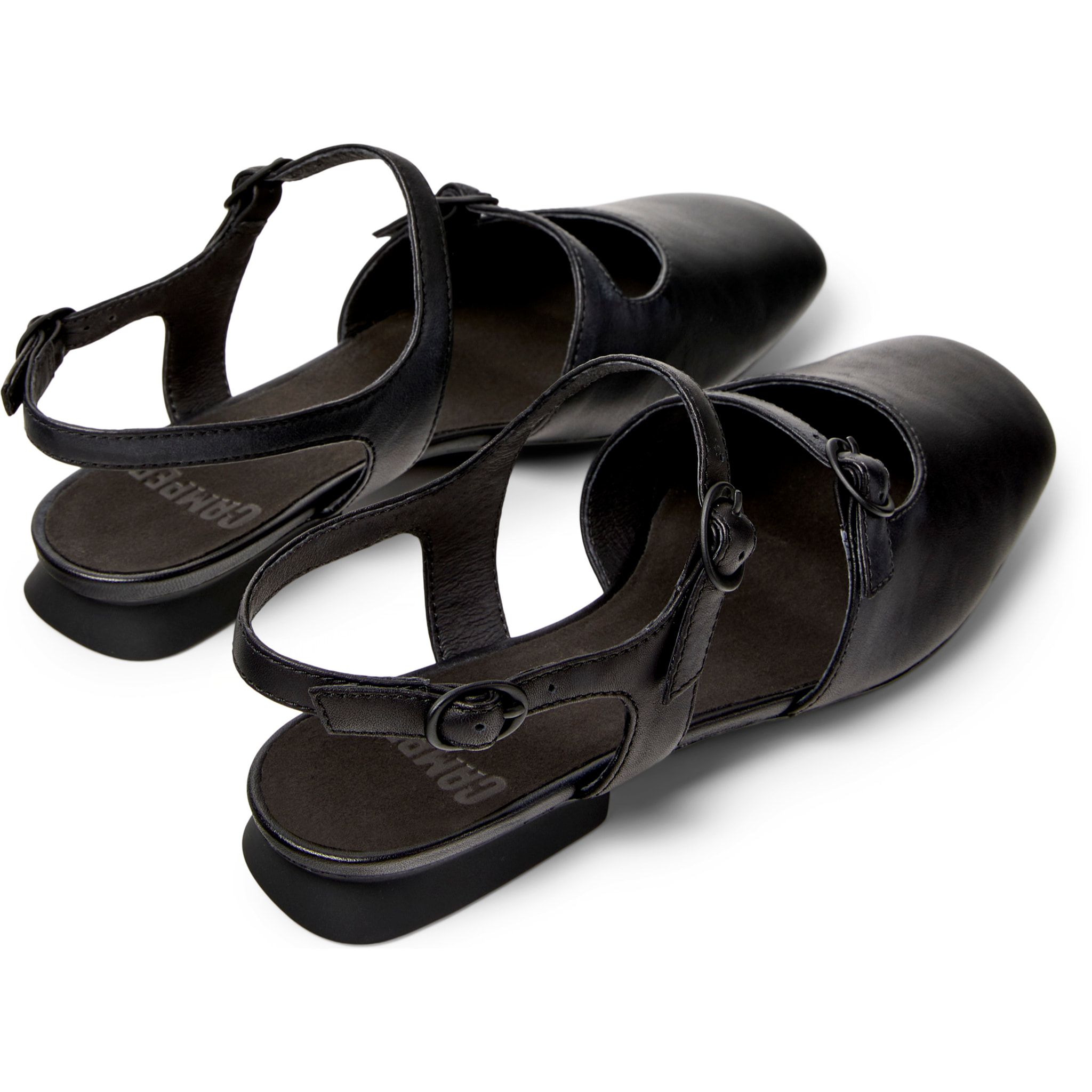 Sandali - CAMPER Casi Myra - Nero - Pelle liscia