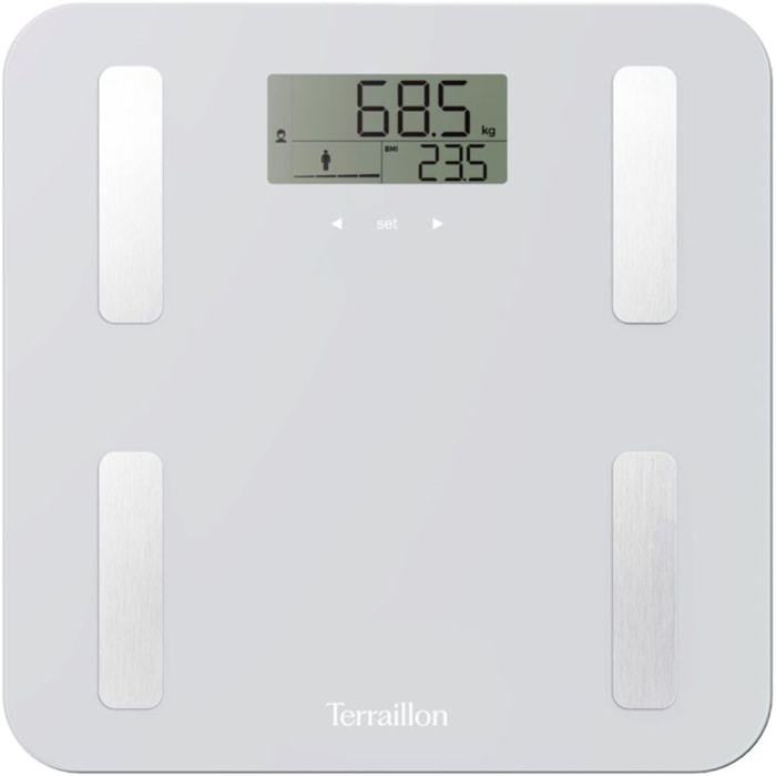 Pèse personne connecté TERRAILLON Connecte Body Connect