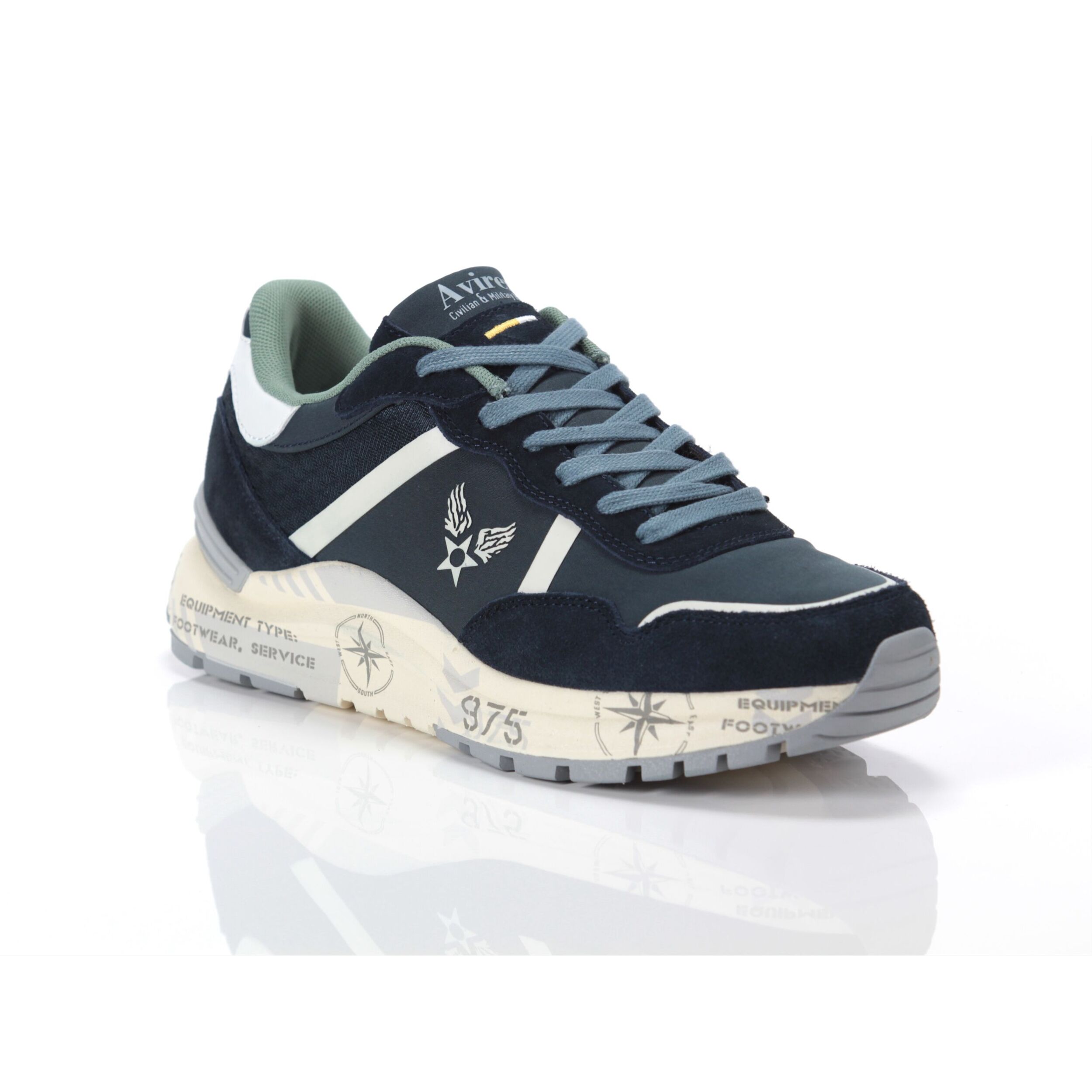 Sneakers Avirex Aston Deep Blu