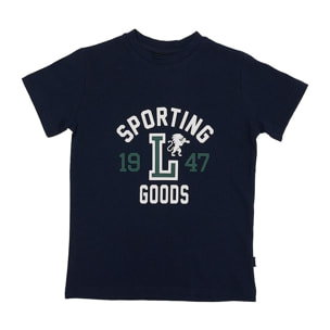 T-shirt da bambino maniche corte College