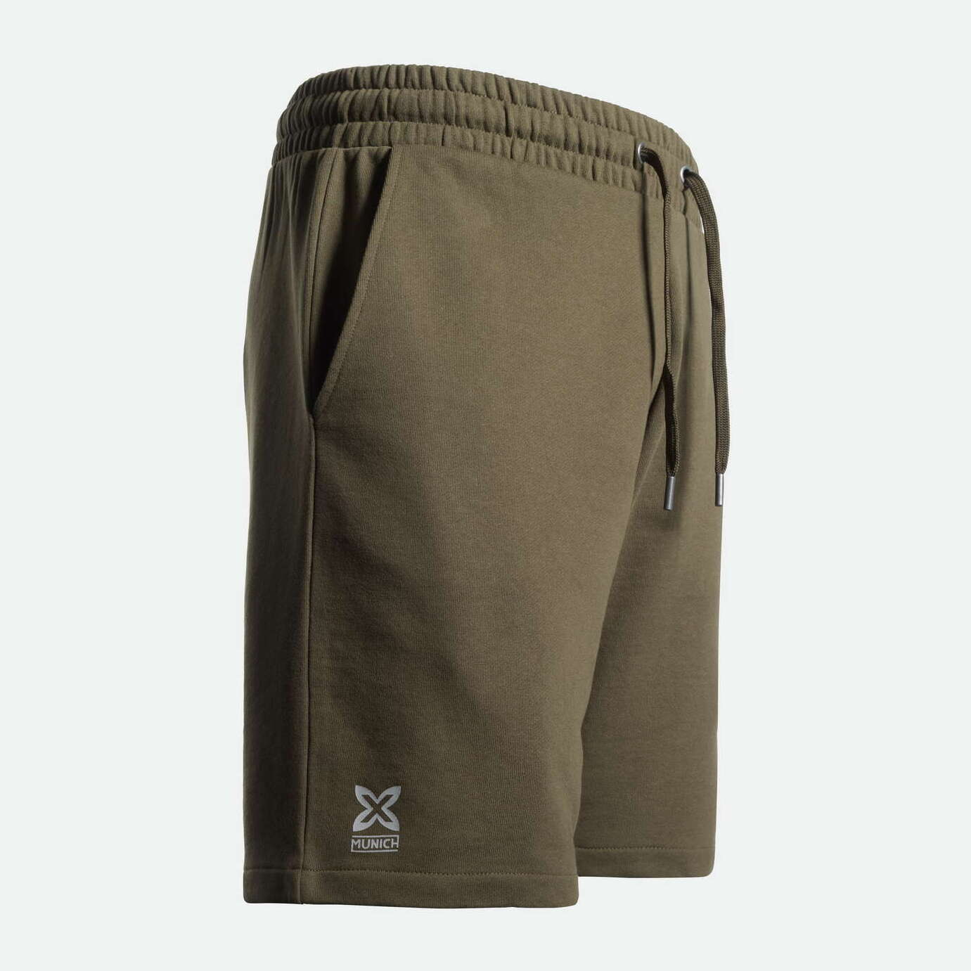Pantalón corto MUNICH de algodón khaki