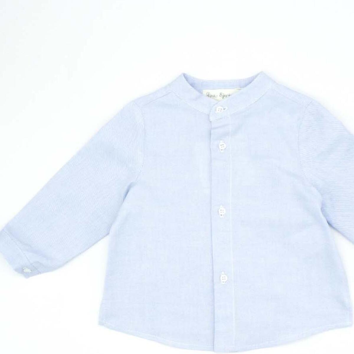 Camisa oxford azul