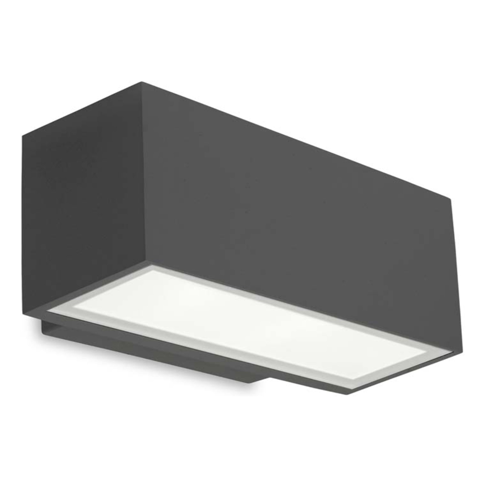 LEDS C4 Aplique IP65 Afrodita LED 220mm Single Emission LED 12.7 Blanco neutro - 4000K ON-OFF Gris urbano 1004lm