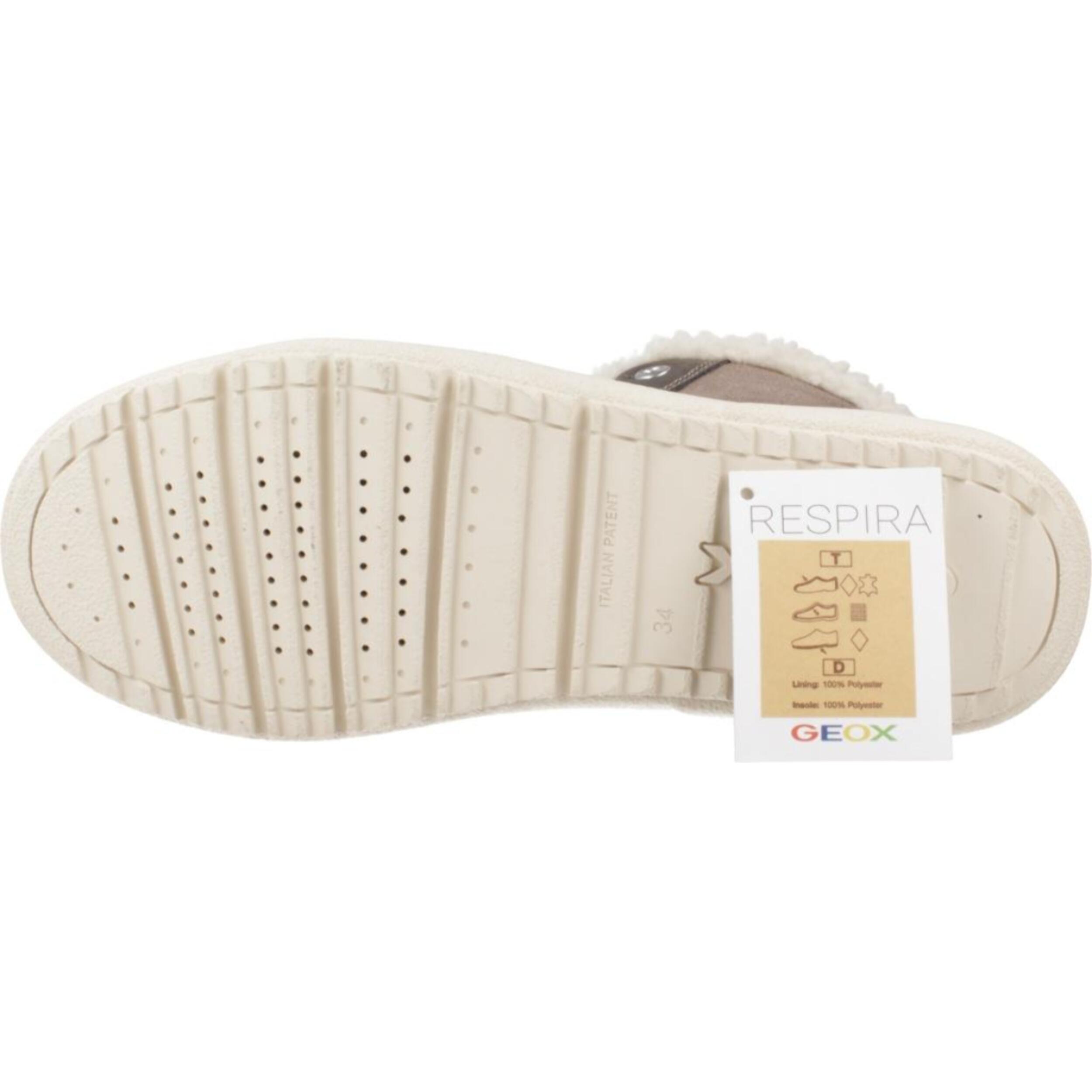 Zapatillas Niña de la marca GEOX  modelo J THELEVEN BRONCE
