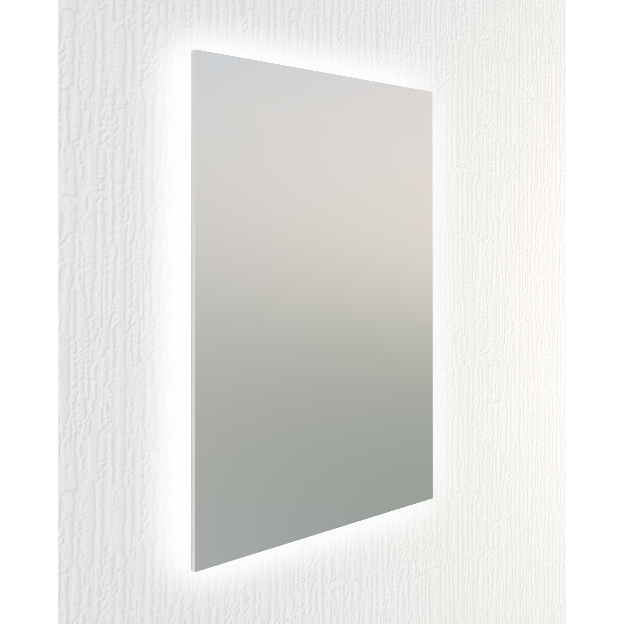 Miroir de salle de bain lumiére led périmetral Alday, 60x80cm