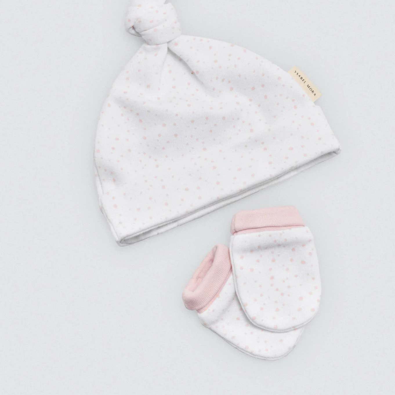 Set di primi vestitini rosa per neonato