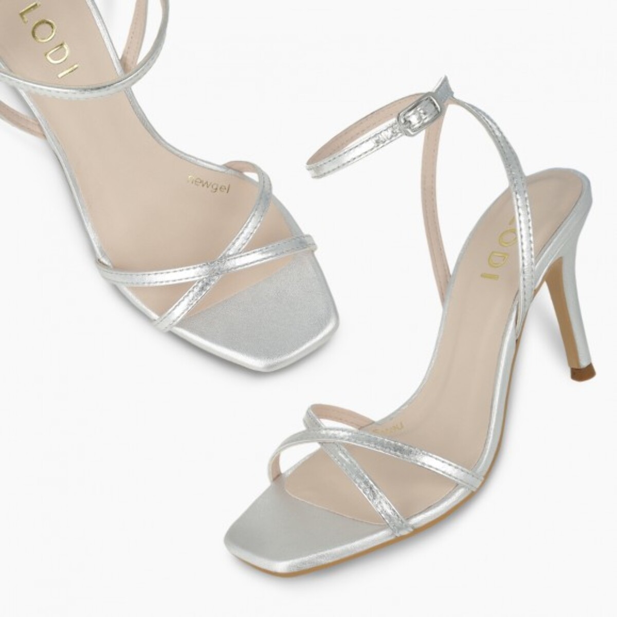 SANDALIAS PLATEADAS SIBAR