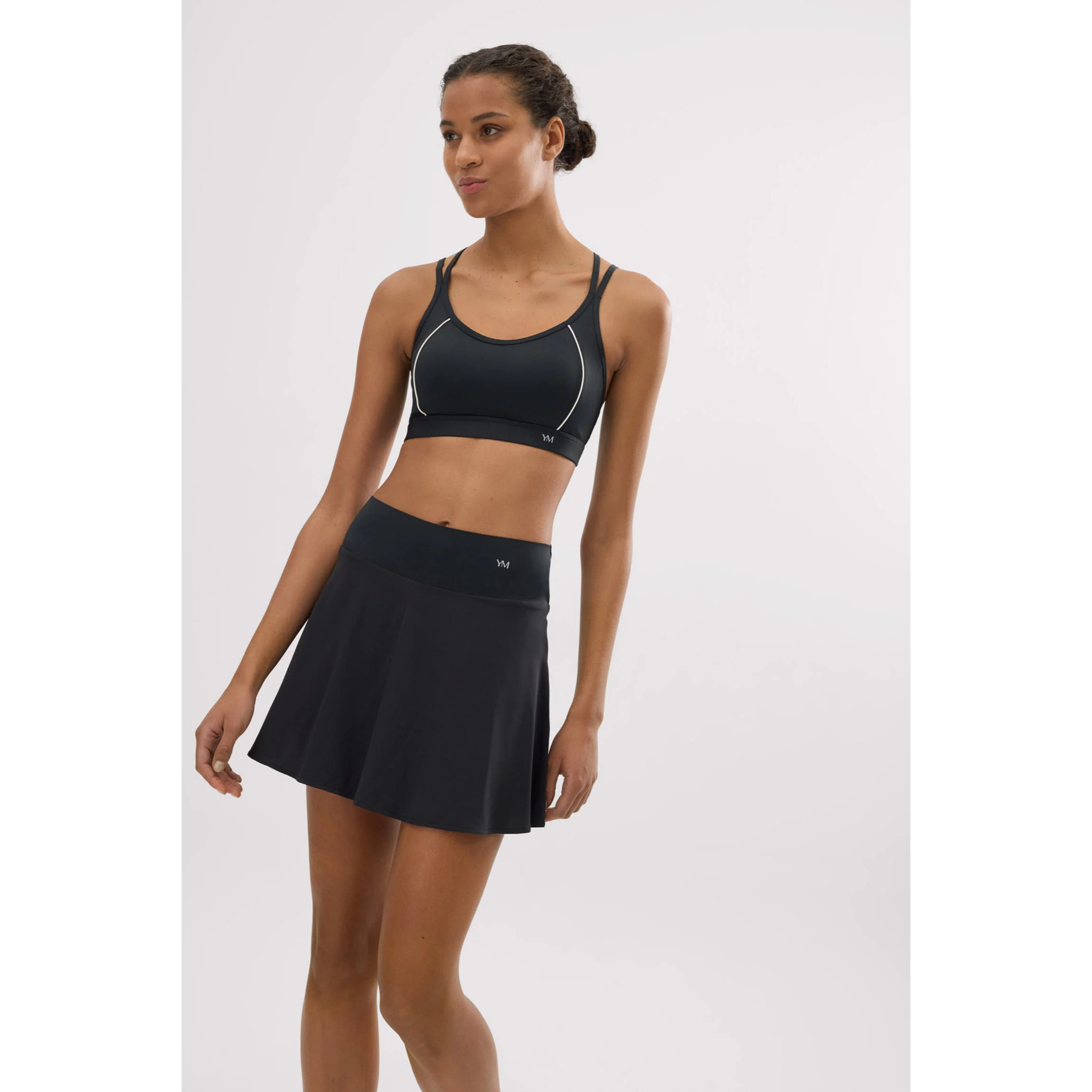 Gonna sportiva donna Nero