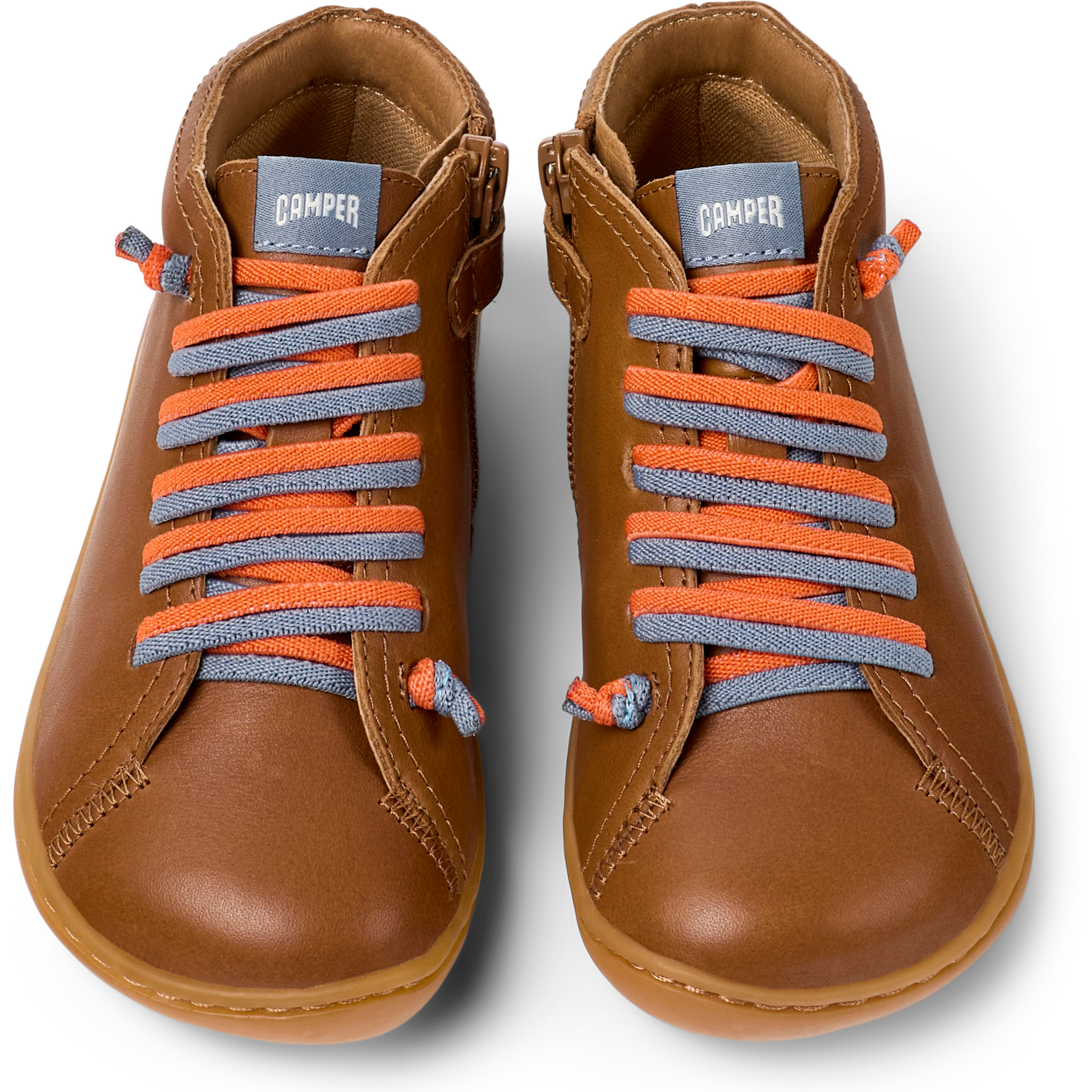 CAMPER Peu Cami - Stivaletti Kids Marrone