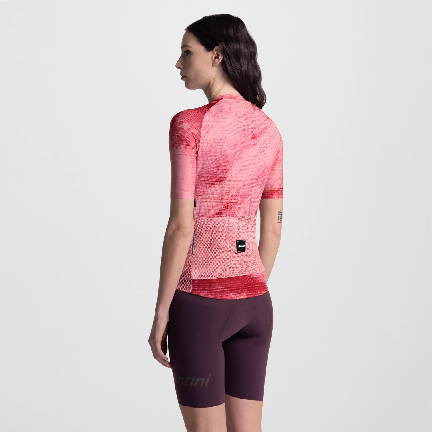 Motion Maillot Manches Courtes - Rose