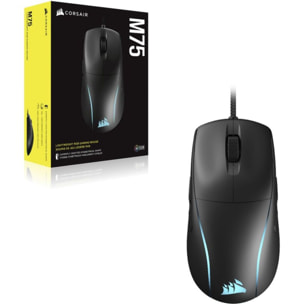 Souris Gamer Filaire CORSAIR M75 RGB noir