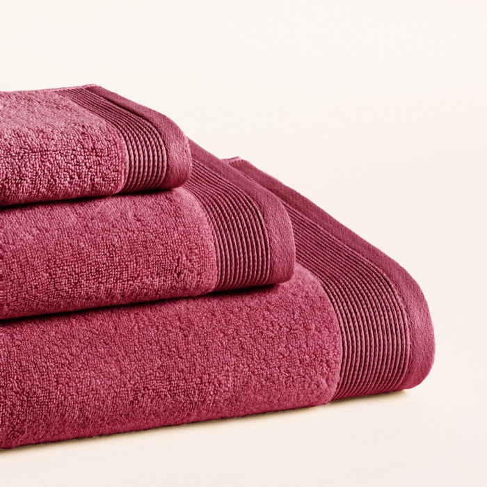 Set 3 Toallas Harmony Berry - Zero Twist - 600 Gramos