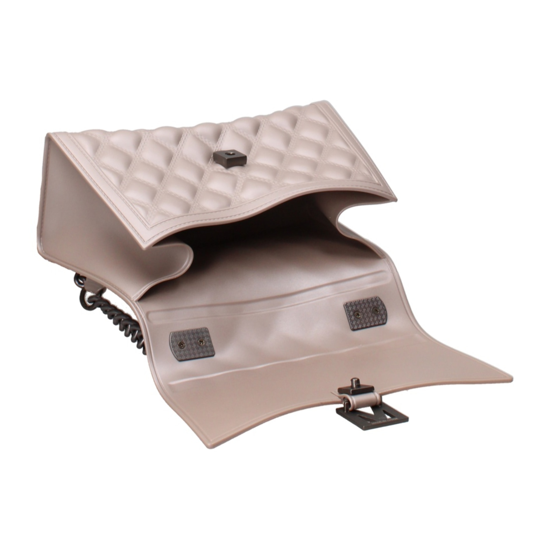 Borsa a mano da donna - Modello False - 100% gomma - 14.5 x 23.5 x 9.5 cm