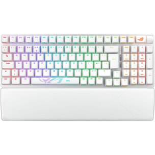 Clavier gamer sans fil ASUS ROG Strix Scope II 96 Wireless Blanc