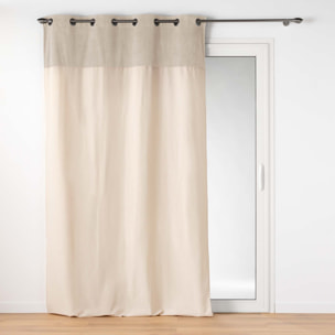Rideau à top bouclette - Naturel