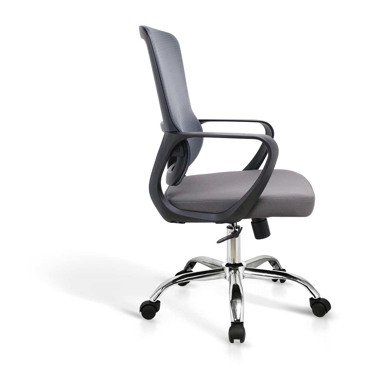 Silla de estudio Mylo gris 110x60x61 cm