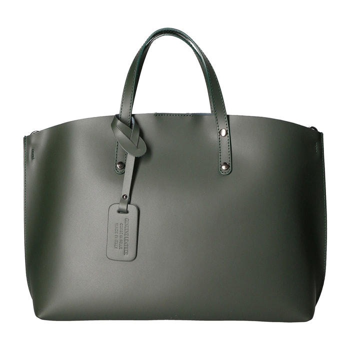 Borsa a mano da donna - Modello Lumena - Vera pelle - 48.0 x 31.0 x 11.0 cm