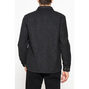 GIACCA CAMICIA IN TESSUTO PESANTE SFODERATO