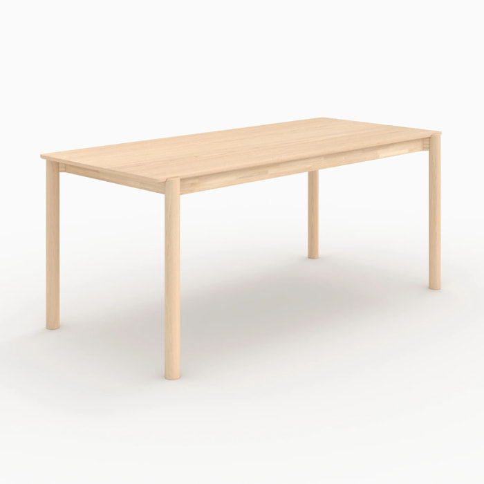 Table rectangulaire en bois de frêne 6 places - Irène