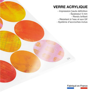 Tableau sun shine circle Tableau plexiglas