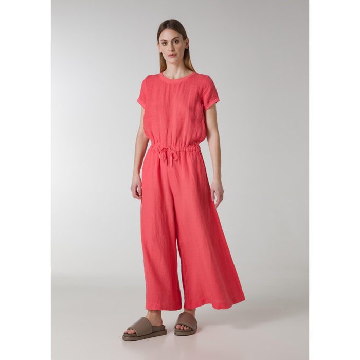 DEHA - Tuta intera LINEN JUMPSUIT in Lino per donna