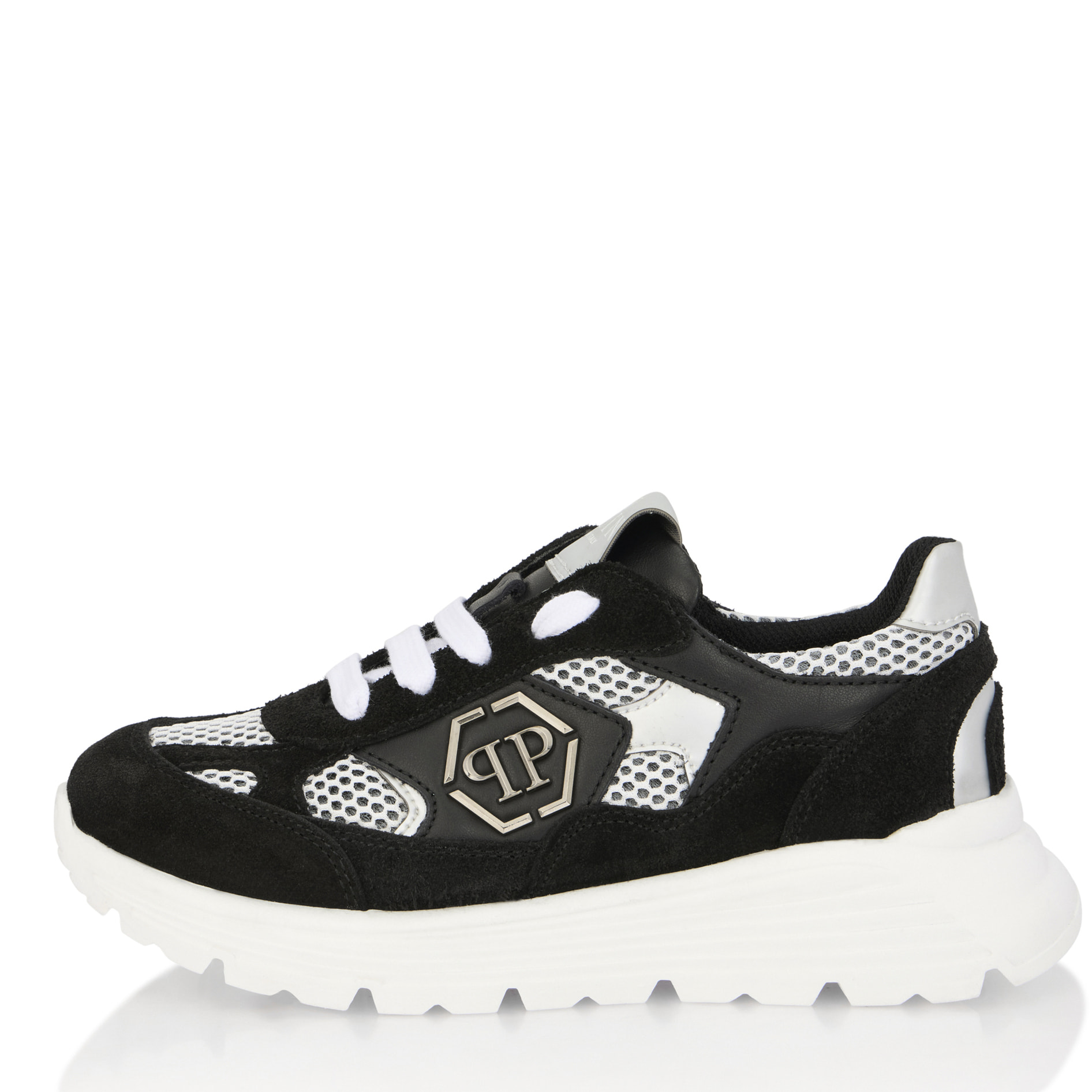 PHILIPP PLEIN Suede Low-Top Sneakers
