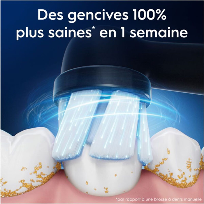 Brossette dentaire ORAL-B x3 Gentle Care Noir